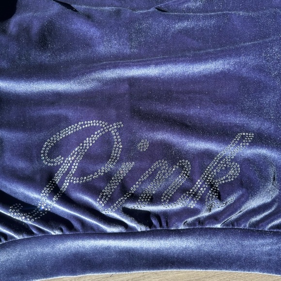 PINK Victoria's Secret velour track suit with pockets and PINK logo in gems xl - Picture 11 of 11